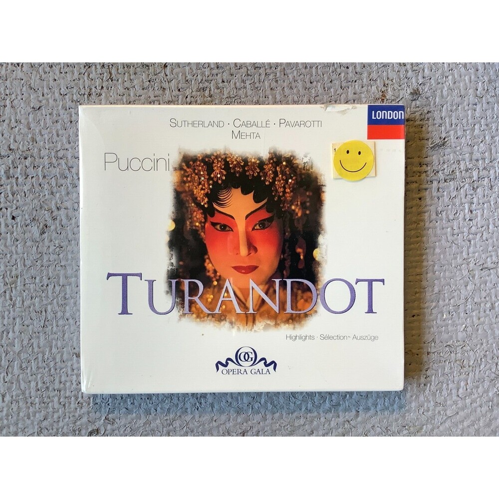 Puccini: Turandot [Highlights] CD 1998 London Opera Zubin Mehta, Pavarotti NEW